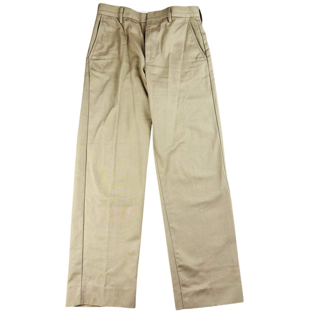 Acne Studios Pink Label Chino Trousers‎ Pants 44 Tan Straight Tailored Cotton
